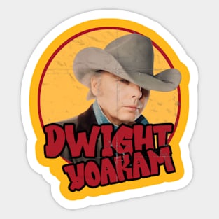 Dwight Yoakam t-shirt Sticker